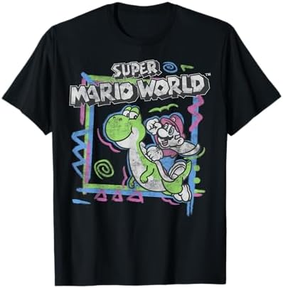 Amazon.com: Super Mario Camiseta con logotipo de Bullet Bill